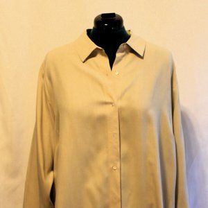 100% Silk Button down blouse